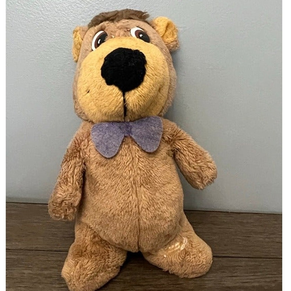 Vintage Hanna-Barbera Yogi Bear 1980 Boo Boo Bear Rare Plush Mighty Star